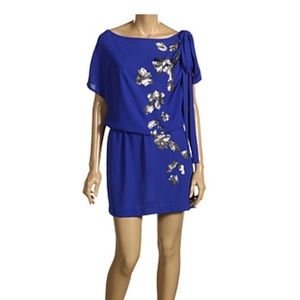 Robert Rodriguez metal flowers Dress